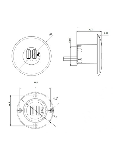 Usb Type-c Ve A Şarj Cihazı