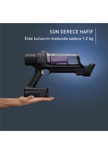 Tefal TY6A35TR X-Pert 7.60 Allergy Kablosuz Şarjlı Dikey Süpürge