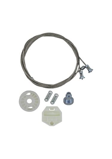 Mercedes W210. S210 için Cam Kriko Teli Arka Sağ Sol Tamir Takımı