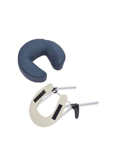 Suntek U Şeklinde Yastıklı Pu Deri Hafif Minderli Masaj Lacivert