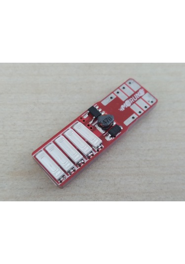 T10 Dipsiz Led Ampul 4adet Canbus Mavi 12v T10 Park, Sinyal, Plaka Ampulu