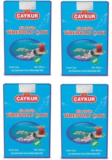 Çaykur 42 No'lu Tirebolu Siyah Dökme Çay 4 x 500 G