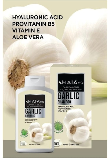 Maia Mc Sarımsak Özlü Saç Bakım Şampuanı 2 x 400 ML