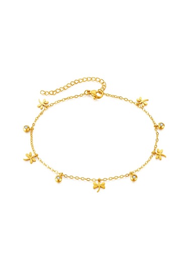 Opk Gz189 Paslanmaz Çelik Yapanan Çıkarma Kolye Halkalar Altın Altın