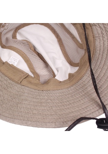 Unisex Güneşten Koruyucu Şapka, Nefes Alabilen Kumaş, Hızlı Kuruma Özelliği, Rahat Ve Hafif Tasarım Kahverengi