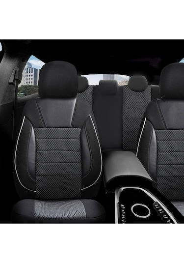 Sport Serisi Renault Clio 4 İle Uyumlu Tam Set Oto Koltuk Kılıfı