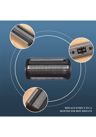 Philips Norelco Bodygroom İçin Trimmer Tıraş Makinesi Başlığı Folyo Yedeği