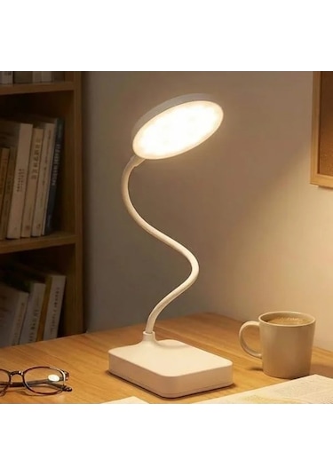 4000k Renkli Led Masa Lambası, 3 Kademe Dokunmatik Parlaklık Ayarı .