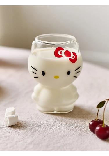 Roomi Figürlü Cam Bardak 285 Ml Hediye Paketiyle 480086051 Beyaz