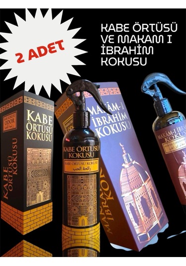 2 Adet Makam I İbrahim Ve Kabe Örtüsü Kokusu