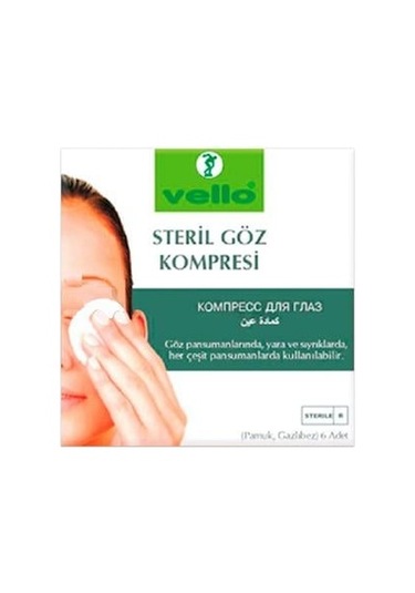 Vello Hypoallergenic Eye Pad Large