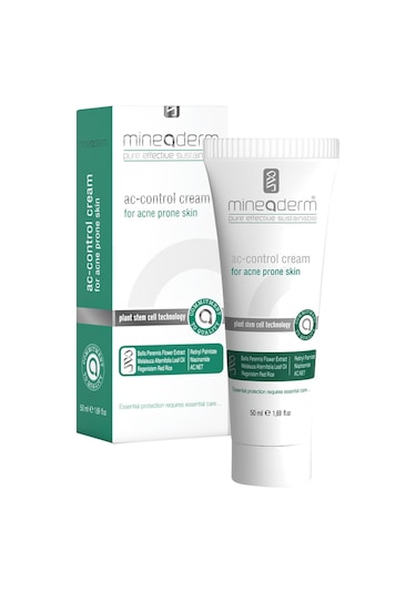 Mineaderm Ac-Control Akneye Yönelik Ciltler ve Sebum Düzenleyici Bakım Kremi 50 ML