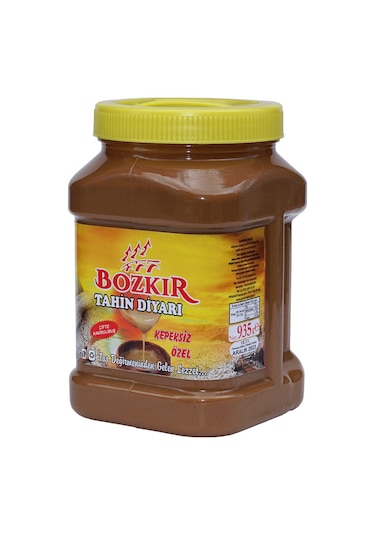 Güleroğlu Kepeksiz Bozkır Tahini Plastik Kutu Net 935 Gr