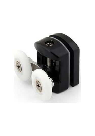 Duşakabin Tekerleği Rulman Tekeri Seti Metal 8'Li Siyah