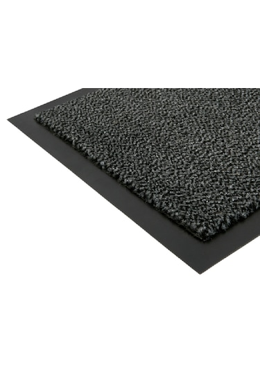 Gri Kapı Önü Paspas Nem Alıcı Paspas 80x120 Cm Antrasit - Gri