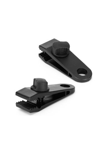 Padalink "10 Adet Çadır Kelepçesi + 4 Adet 3 Metre Rüzgar İpi İle Güçlü Çadır Sabitleme Seti" Çok Renkli