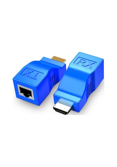 Ally  Hdmi Extender 4K 3D Rj45 Cat6 Ile 30M  Hdmi Uzatıcı