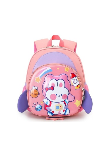 Goldenqian Hard Shell Bebek Anaokulu Okul Çantası Uvql5r Gri - Mor - Pembe