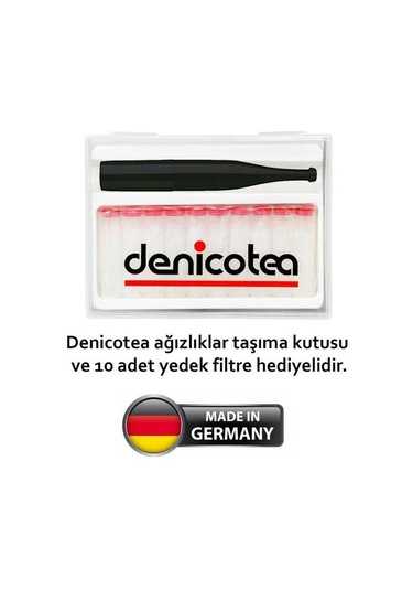 Bektobacco Denicotea 20228 Karbon Filtreli Ext.Slim Sig.Ağızlığı Syh(5 Mm)