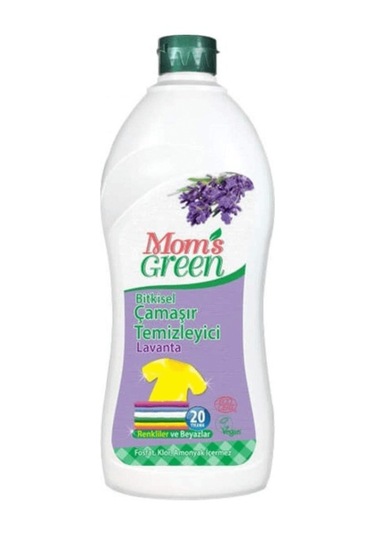 Mom's Green Lavantalı Bitkisel Sıvı Çamaşır Deterjanı Lavanta 20 Yıkama