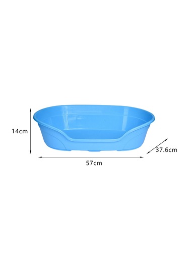 Suntek Kedi Yatağı Banyo Sakinleştirici 57cmx37.6cmx14cm-mavi