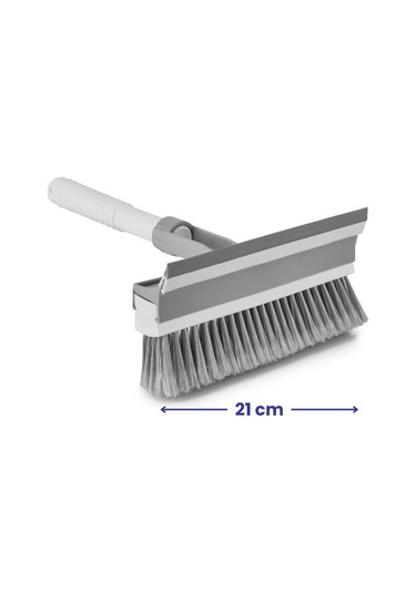 Tigerli Sıvı Püskürtücü Ve Fırçalı Camsil Seti, Spreyli Temizlik Şişesi 1000ml + Oto Camsil 21cm