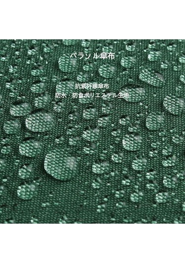 Monyee 2 Metre Yeşil Bahçe Şemsiyesi Değişim Kanopyası - Uv Koruyucu, Su Geçirmez, 6 Kollü, Yüksek Dayanıklı Poliester