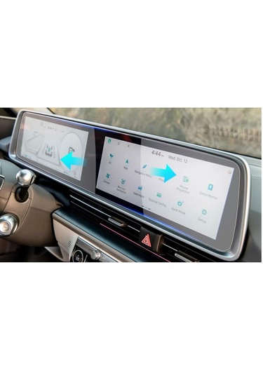 Hyundai Ioniq 6 Uyumlu Ekran Koruyucu Multimedya Dijital Gösterge 9H Nano Ekran Koruyucu