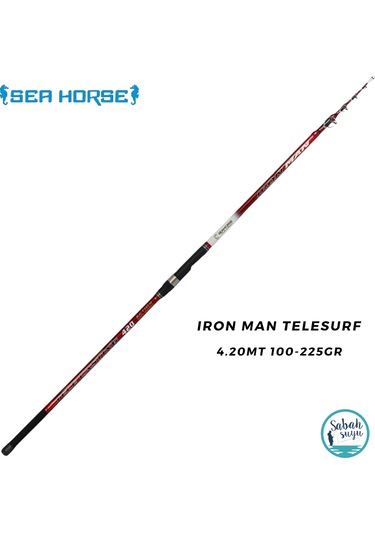 Sea Horse Iron Man 4.20mt 100-225gr Teleskopik Surf Kamış Standart