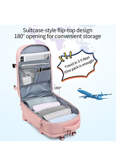 Yuntech01 Büyük Kapasiteli Usb Çıkışlı Spor Sırt Çantası - Su Geçirmez Ve Ayakkabı Bölmeli Siyah