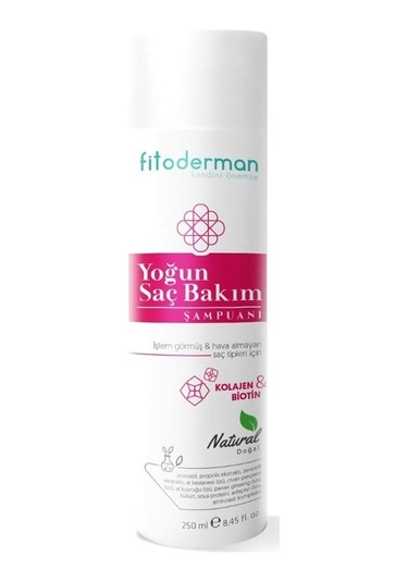 Fitoderman Yoğun Saç Bakım Şampuanı 250 ML