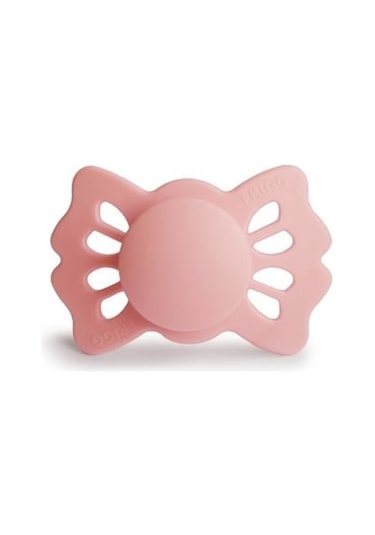 Frıgg Lucky Silikon Emzik - Pretty İn Peach 0-6 Ay Gold - Pembe