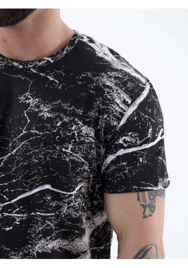 Natıvıa Pamuklu Baskılı Tişört 145064640 Kahverengi