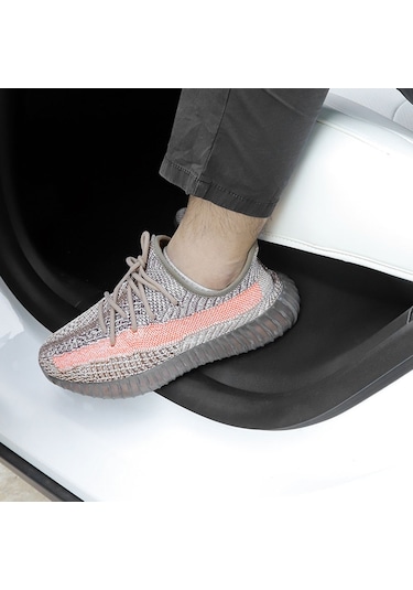 Tesla Model Y 1 Çift Abs Kapı Eşiği Arka Kapı Giriş Muhafızları Mat Araba İç Aksesuarları