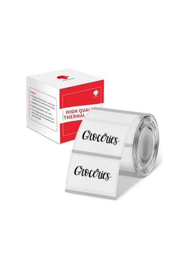 50 X 30 Mm Şeffaf Termal Etiket 230 Adet - Phomemo M110/m120/m150/m200/m220/m221 1