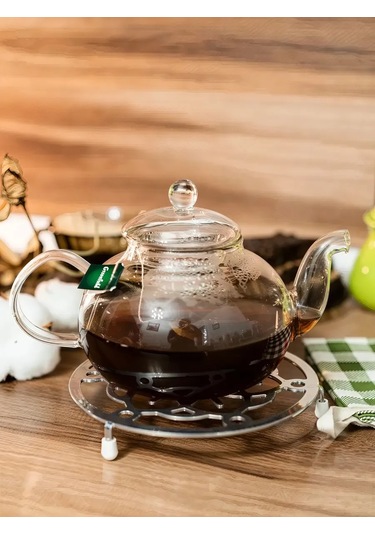 Hıtsad Yılbaşı İçin Yuvarlak 300-100 Isıya Dayanıklı Altlık 171604522 Gümüş