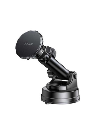 Wondernest Yesido C160 Vantuz Teleskopik Çubuk Manyetik Araç Telefon Tutucu Siyah Siyah