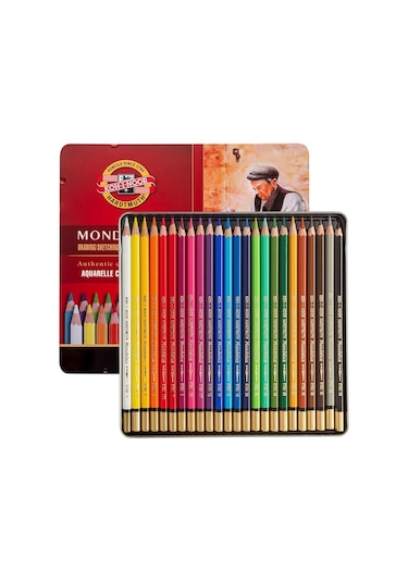 Koh-ı-noor Mondeluz 24 Renk Aquarell Boya Kalemi