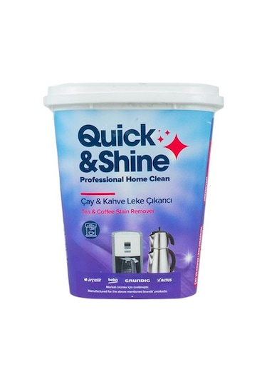 Quick&Shine Çay ve Kahve Leke Çıkarıcı 300 G
