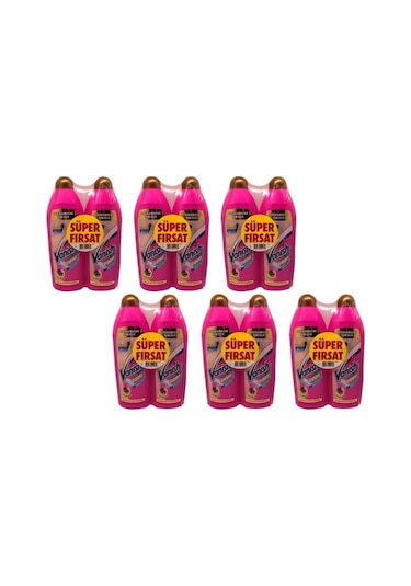 Vanish Kosla Gold Makinede Halı Yıkama Şampuanı 12 x 850 ML