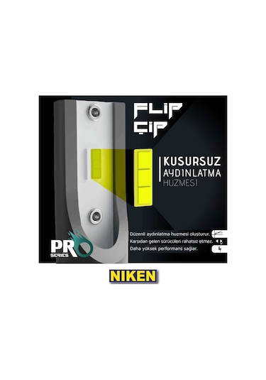 H1 Led Xenon Far Aydınlatma Seti Şimşek Etkili Niken Pro 6400Lm