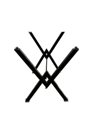 Homdep Masa Sehpa Ayağı X Model Ayak Siyah