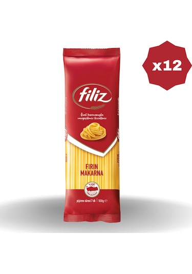 Fırın Makarna 500 Gr - 12 Adet