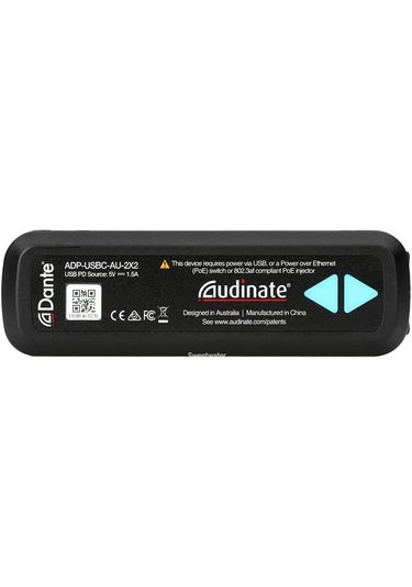 Audinate Dante Avıo Adp-usbc-au-2x2 Usb Type-c Dönüştürücü