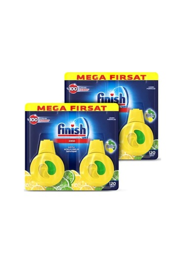 Finish Deo Bulaşık Makinesi Kokusu Limon 4 x 31 G
