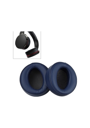 Sony Mdr-xb950bt / Mdr-xb950b1 İçin Sünger Kulaklık Koruyucu Kılıf Mavi Mavi