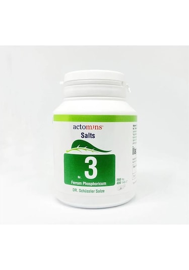 Schüssler Tuzları No3 - 400 Tablet- 12-2026