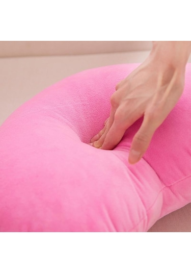 15/20/30 Cm Kalp Şekli Dekoratif Kırlent Pp Pamuk Yumuşak Yaratıcı Sevgilisi  Pembe