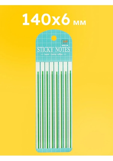 Calligrata Kendinden Yapışkanlı Yer İşareti, 20 Yaprak X 8 Parça, Yeşil 280389509