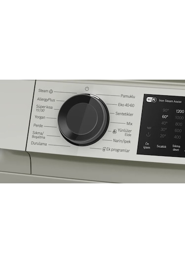 Bosch WGK242ZXTR 9 KG 1200 Devir Çamaşır Makinesi